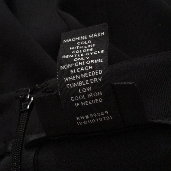 Maggie Barnes Black Midi Straight Skirt, 26W - Picture 7 of 9